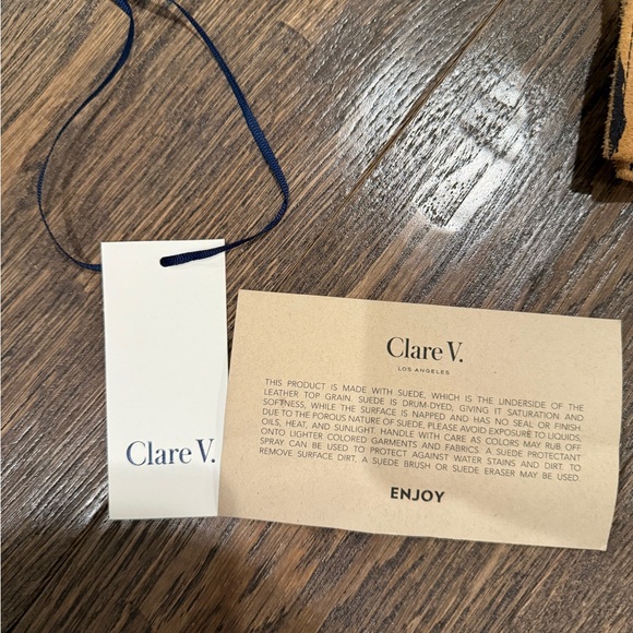 Clare V Women’s Leopard Print Suede Tote Bag - Picture 5 of 11